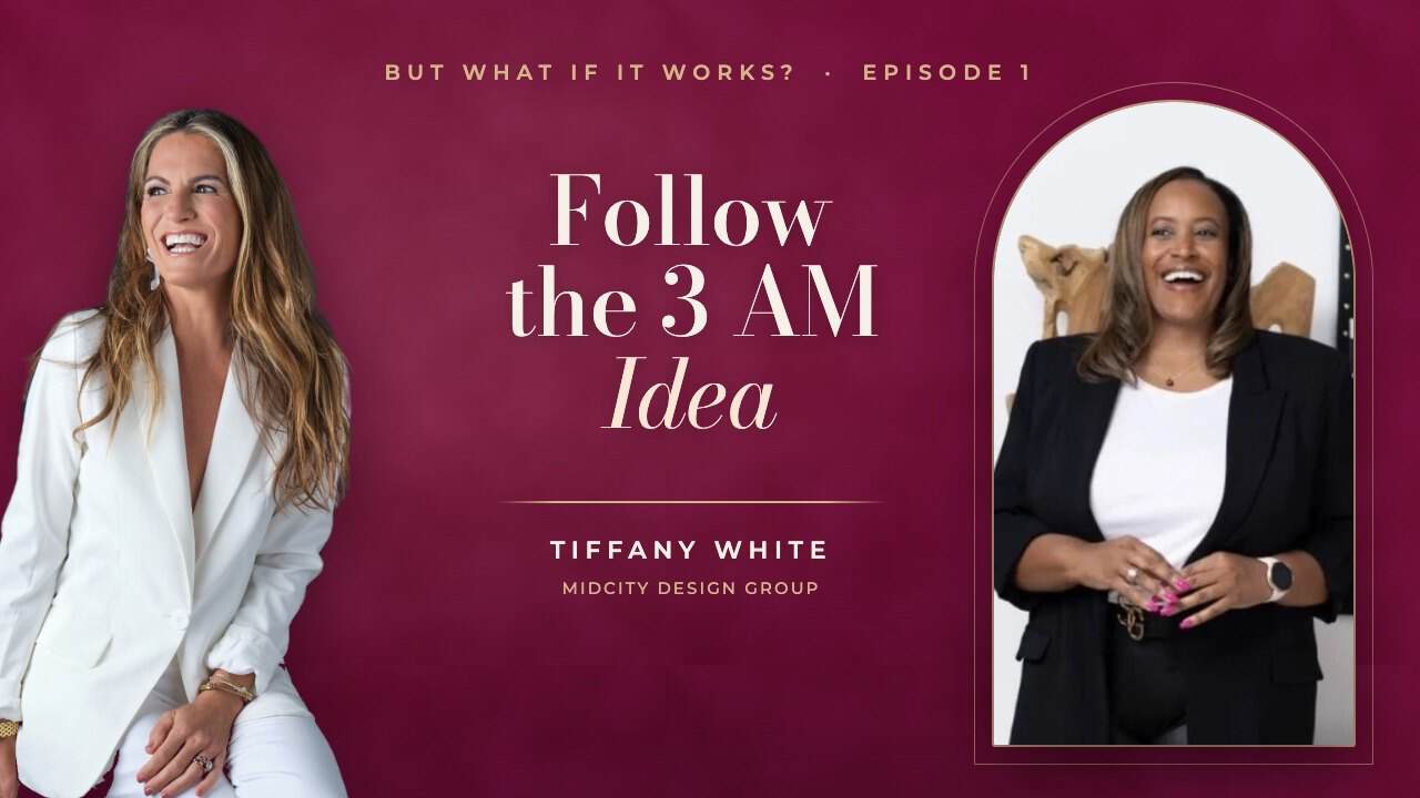 Tiffany White on Following the Idea That Wakes You Up at 3 AM